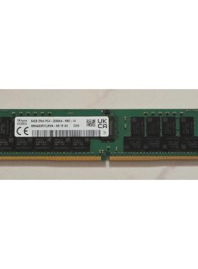 SK海力士64G DDR4 3200 ECC REG PC4-3200AA RDIMM服务器内存条