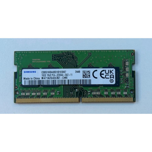 三星M471A2G43CB2-CWE 16G 1RX8 PC4 3200AA DDR4 3200笔记本内存