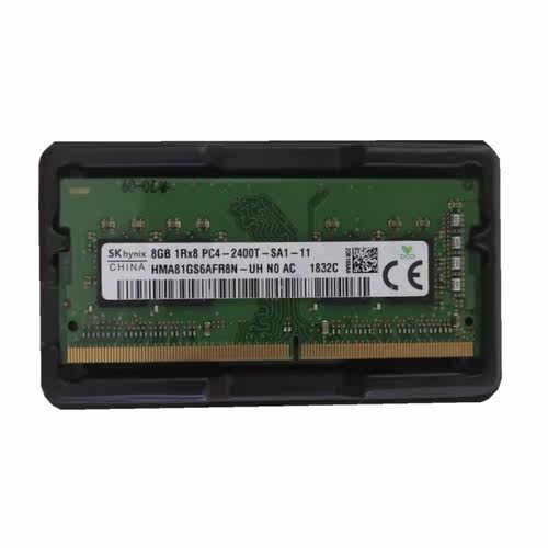 SK/海力士 8G 1RX8 PC4-2400T-SA1 笔记本内存 HMA81GS6AFR8N-UH