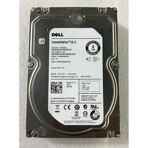 DELL 055H49 ST3000NM0023 3T 3TB 3.5