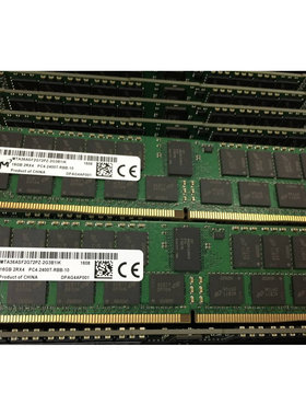 MT 镁光 16G 2Rx4 DDR4 2400T ECC REG RECC RDIMM 服务器内存条