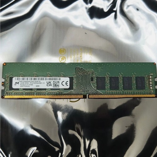 镁光原厂32G 2RX8 PC4-3200A-E服务器内存MTA18ASF4G72AZ-3G2BZTG
