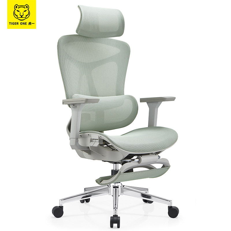 广东虎一办公家具人体工学办公椅子经理电脑午睡休老板椅特网撑腰