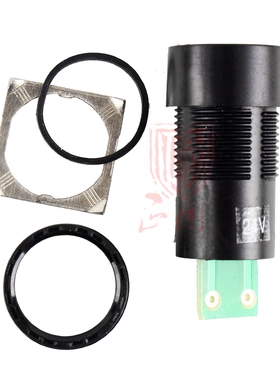蜂鸣器LA16-B圆形正方形长方形 报警器16MM 12V 24V 黑色 LA42(B)