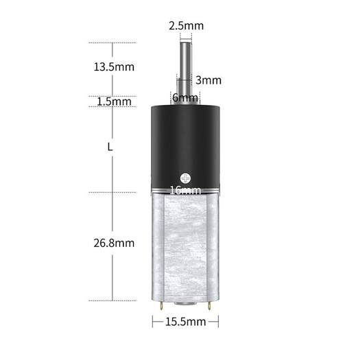 16GAY-050微型行星直流减速电机6V12V调速正反转低速马达小电动机