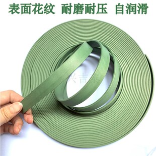进口四氟导向带/耐磨带/油缸支撑环导向环绿色压花10/15/20*1.5/2
