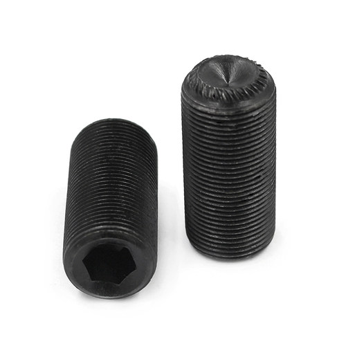 12.9级滚花细牙机米15K超声波模具紧定螺丝M16*30x32x35x40x1.0mm