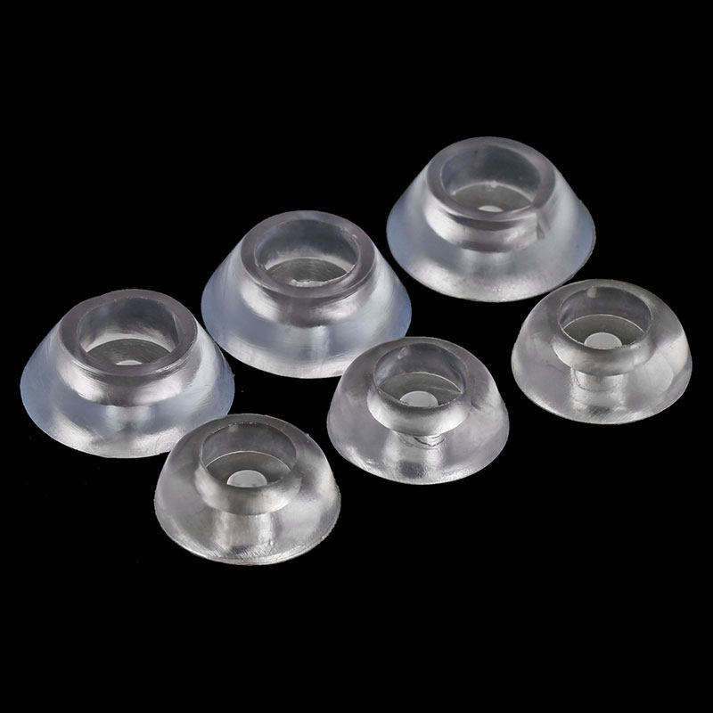 硅胶垫 透明脚垫 家具脚钉防滑垫 软橡胶垫 餐椅垫17mm20mm配螺丝