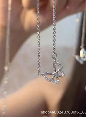 新款项链女款轻奢小众设计ins风百搭简约高颜值闺蜜学生清冷潮流