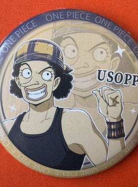 正版日谷 新款海贼王onepiece宝藏 吧唧 徽章乌索普 56mm谷子周边