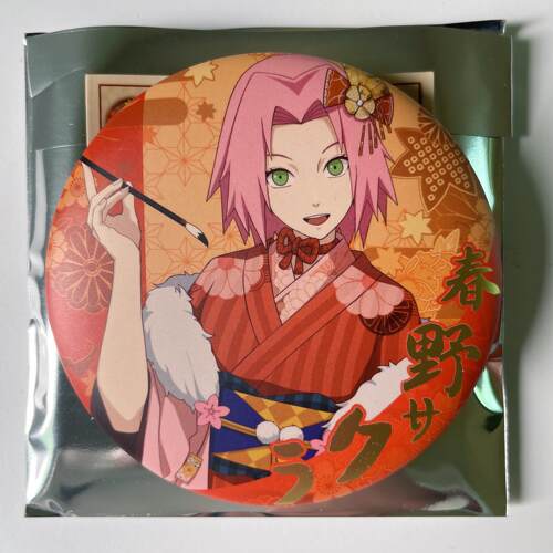 75mm 日谷正版火影忍者2026年新春吧唧新年徽章周边谷子 春野樱