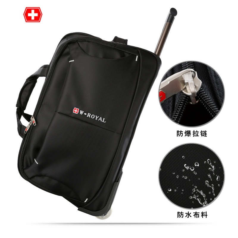 瑞士軍刀可折疊手提拉杆行李包登機包男女20寸24寸牛津布旅行箱包在類目 箱包皮具/熱銷女包/男包, 旅行袋中 - 來自Buy2taobao.com提供專業的淘寶代購服務