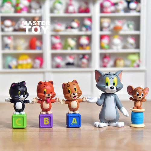 猫和老鼠小摆件可爱有趣