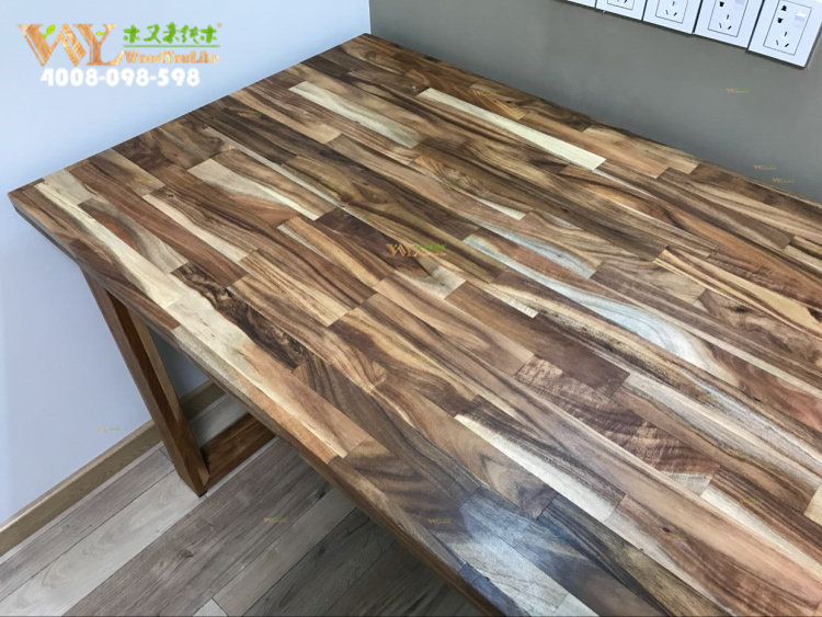 [木又来]8折特价台湾相思木电脑桌椅家用台式电脑桌一体转角桌子