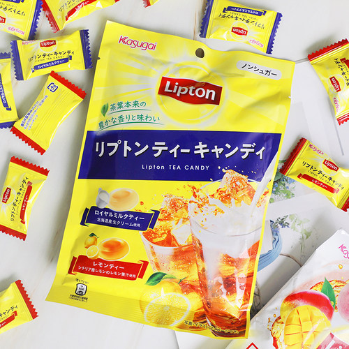 春日井日本柠檬红茶糖果茶糖