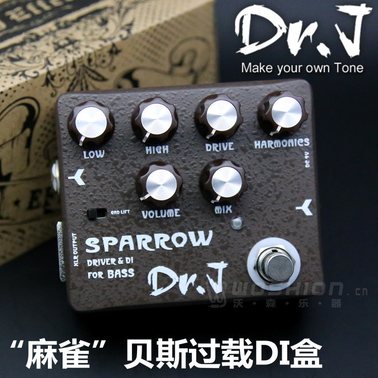 卓乐贝斯过载效果器JOYO