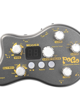 电吉他综合效果器MOOERPOGO电
