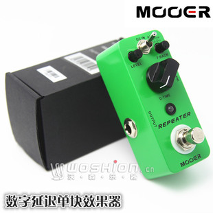 MOOER魔耳Repeater数字延迟电吉他单块效果器