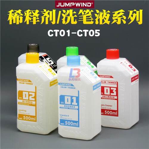 匠域模型油漆稀释剂 CT01-05 油性金属色稀释液洗笔液除漆脱漆液