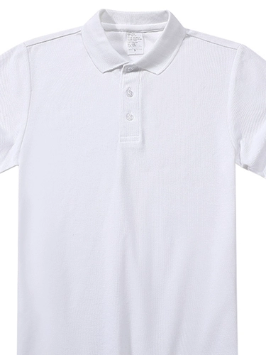 Цветная универсальная летняя хлопковая футболка polo, короткий рукав