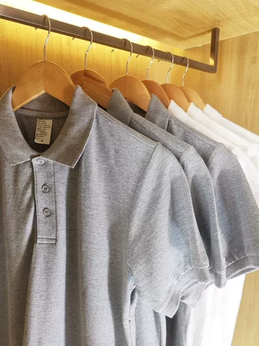 Цветная универсальная летняя хлопковая футболка polo, короткий рукав