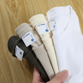 320g重磅纯棉短袖 t恤男士 宽松纯白色打底衫 美式 2025新款