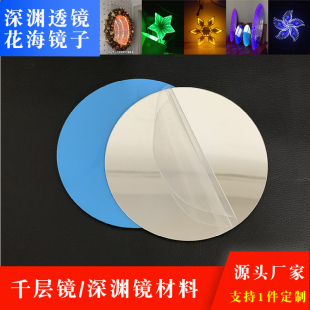 半透镜 制作千层镜/深渊灯/流星灯/无限镜面延伸时光隧道镜的材料