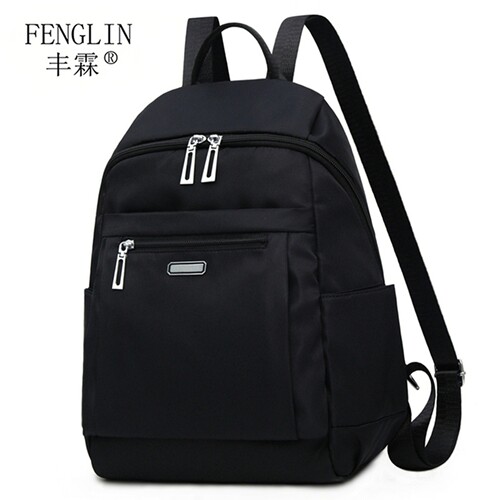 双肩包女士2025新款时尚百搭防水牛津布小背包旅游轻便旅行大容量