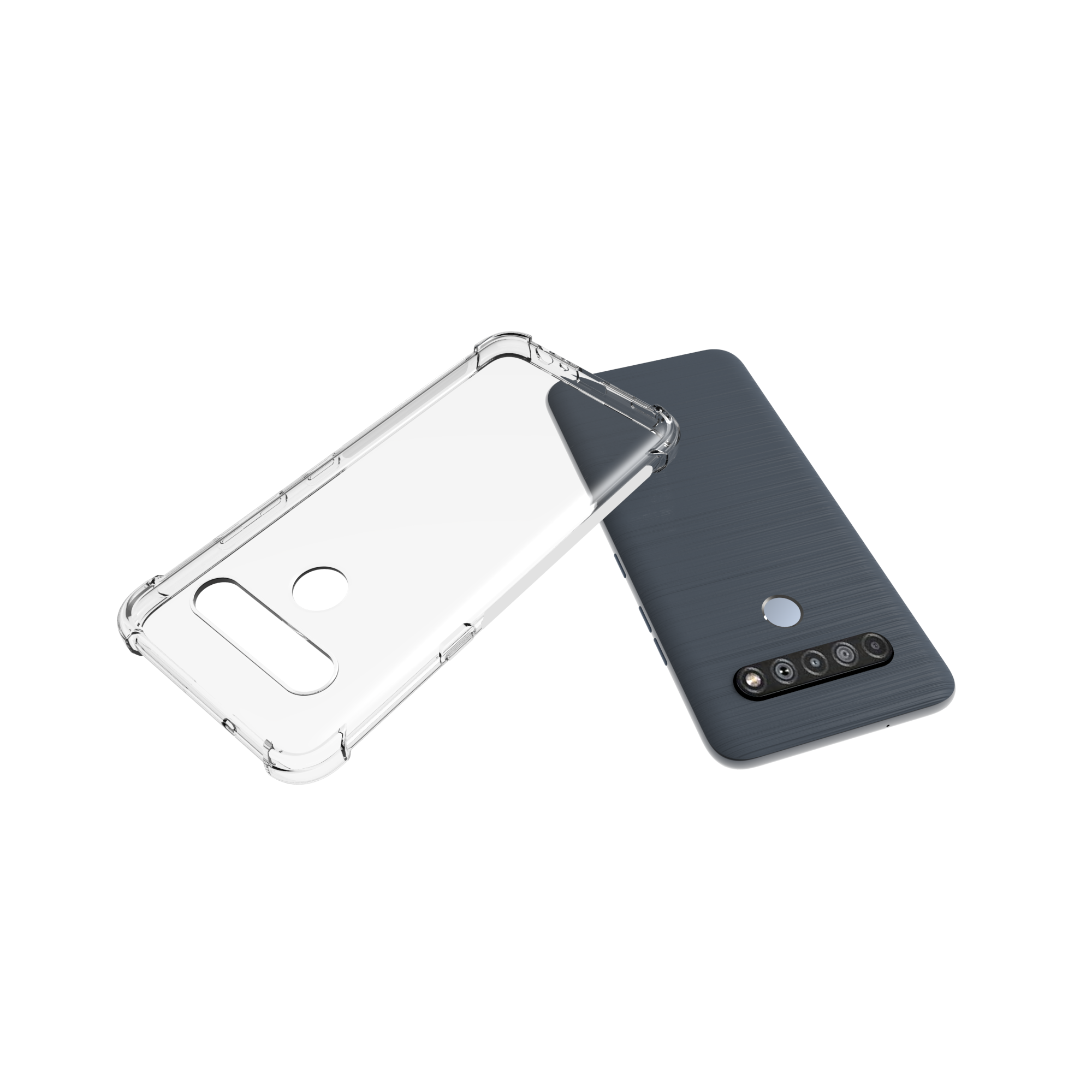 适用 LG K41S 透明硅胶防摔 K50S软壳 K61 手机壳 保护壳套钢化膜