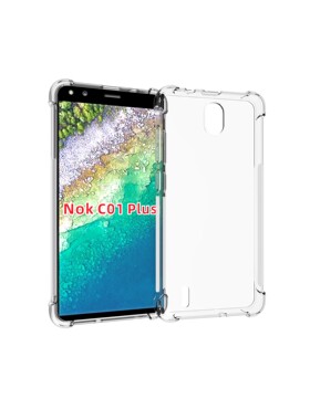 适用 诺基亚 Nokia C01 Plus 透明硅胶手机壳 TA-1383防摔 C1 2nd Edition保护套 保护壳 钢化膜