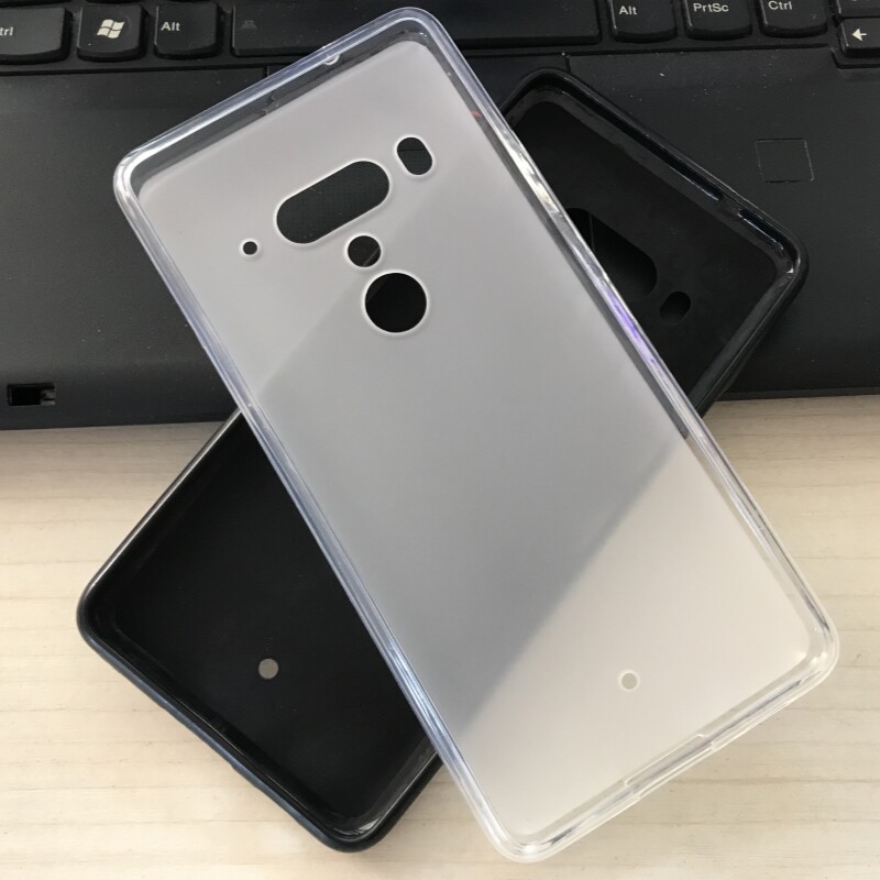 适用 htc u12+透明硅胶软2Q55300手机壳 u12PLUS保护套U12P钢化膜