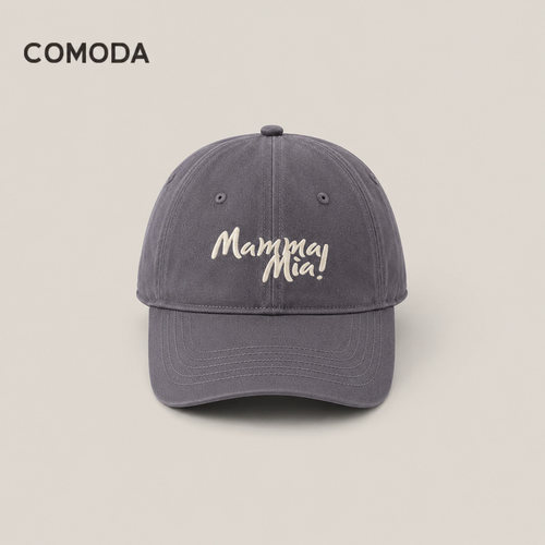 COMODA 「妈妈咪呀」26新款时尚可调节棒球帽显脸小简约舒适百搭