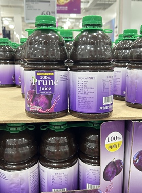 代购FREQUENT西梅汁100%纯果汁饮料美国进口饮品946ml*2