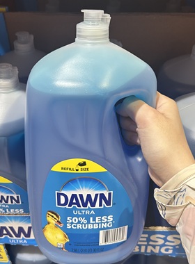 上海Costco开市客代购DAWN浓缩洗碗液家用厨房去油污洗洁精2.66L