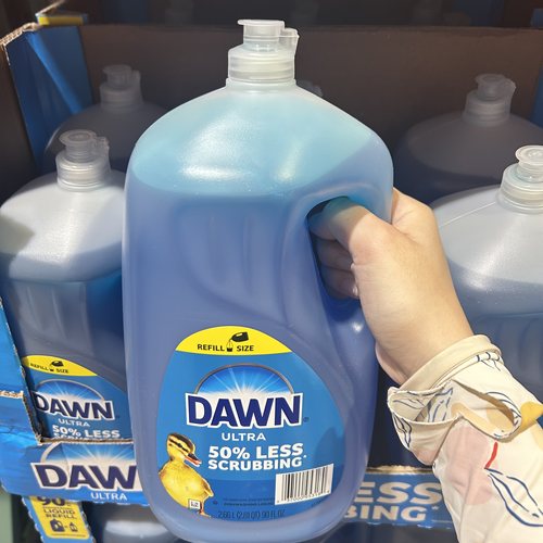 上海开市客代购DAWN浓缩洗碗液家用厨房去油污洗洁精2.66L
