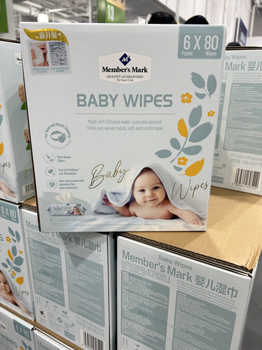 Member's Mark婴儿湿巾6包*80片整箱