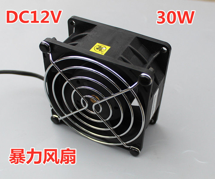 DC12V Fan violence 30W computer The server Dissipate heat PWM Adjust speed Fan 8cm Powerful exhaust fanin the Computer Hardware/Monitor/Computer Peripherals , Radiator/Fan  category - from Buy2taobao.com to provide professional Taobao agent buy service