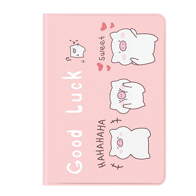 苹果老款卡通风硅胶爱派保护套