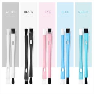 咖啡机刷子研磨器双头清洁刷缝隙刷加湿器笔记本刷小毛刷小刷子