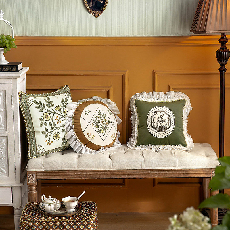 范居态度维多利亚美式抱枕客厅