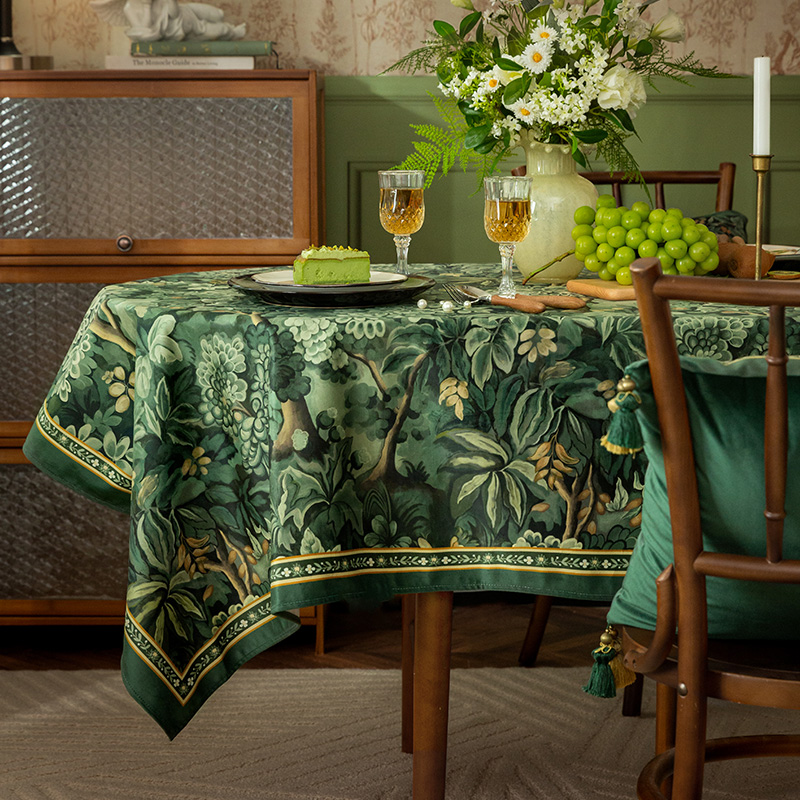 范居态度艾薇美式复古茶几桌布