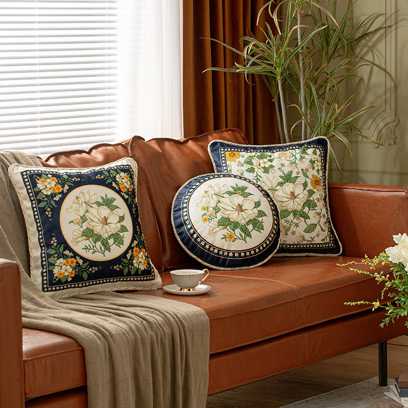 范居态度绮妙美式田园复古轻奢沙发抱枕床上靠垫靠枕枕头车载枕套,居家布艺,靠垫/抱枕,淘宝优惠券,粉丝福利购,淘宝优惠卷