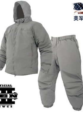 美军L7棉服ECWCS军版加厚防寒服/裤冬季P棉防风抗水保暖防寒外套