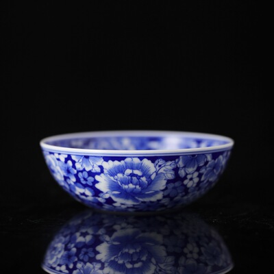 珍玩万花普洱杯