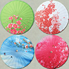 Chinese style manual Silk umbrella tradition YouZhiSan Dance Umbrella practical Antiquity Peach blossom Plum Umbrella customized