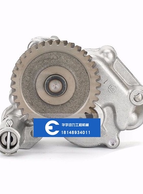 加藤HD820-3神钢SK200-6/SK200-6E机油泵6D34发动机机油泵总成