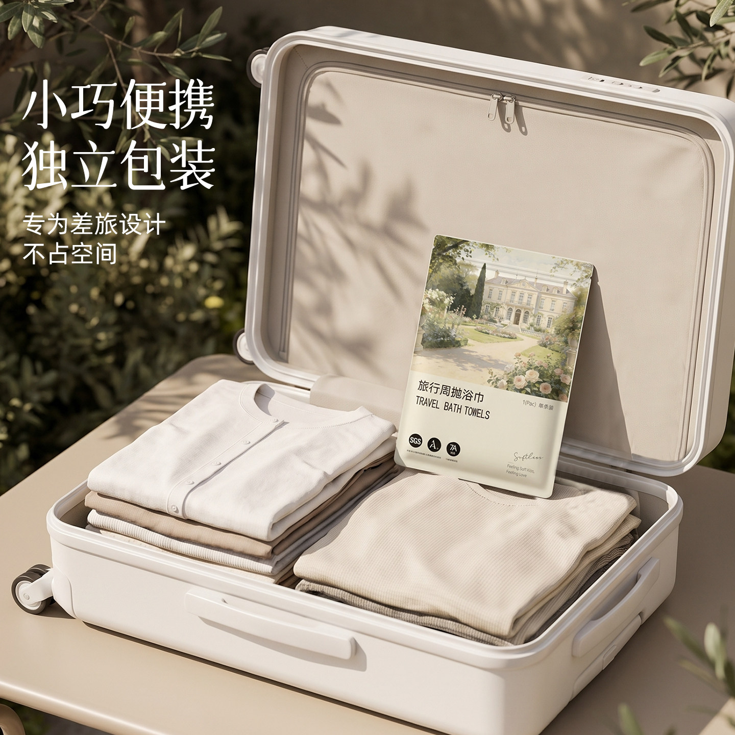 softkiss周抛浴巾旅行差旅必备图片