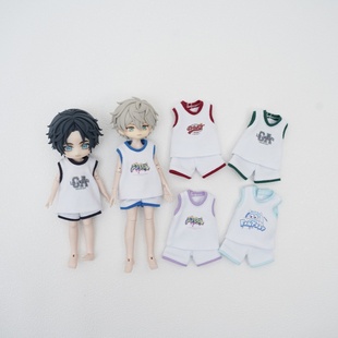 大12分BJD娃衣 阿巳3.0 2.0北冥妖精修罗丸出逃 短袖 短裤套装