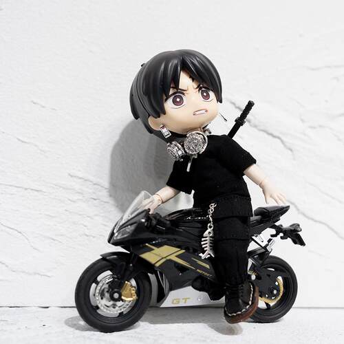 ob11娃衣 驱魔套装 酷帅风 12分BJD P9 GSC UFdoll YMY素体衣服