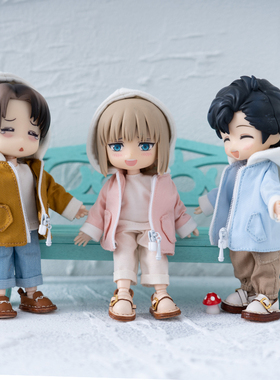 ob11娃衣 obitsu 11 GSC素体 外套 1/12分bjd molly